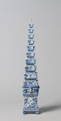 Flower pyramid by anonymous