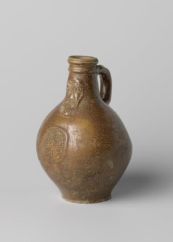 Jug (Bartmann jug) with a roundel in a medallion by anonymous