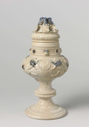 Covered goblet with the coat of arms of the Von Schwindt family by Anno Knütgen