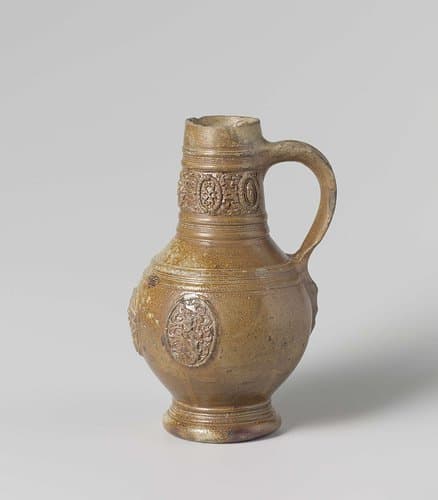 Jug with a coat of arms by anonymous