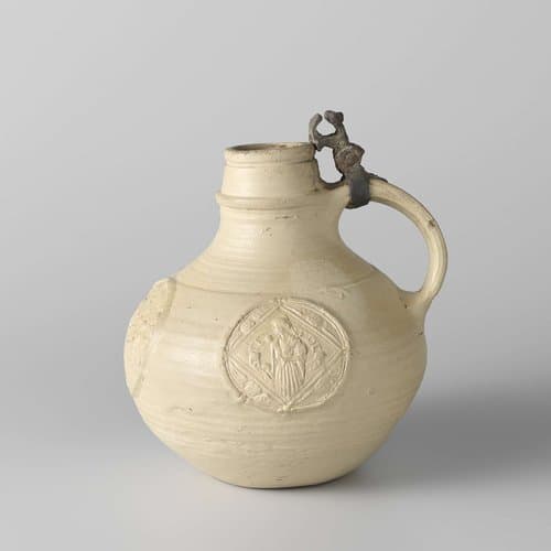 Jug with three scenes in medallions by Anno Knütgen