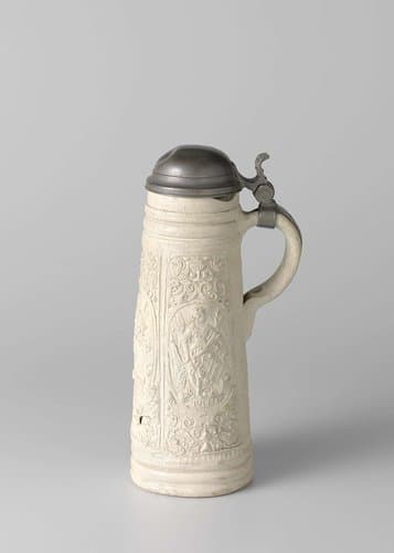 Cylindrical tankard (<Schnelle>) with Judith with the head of Holofernes by anonymous