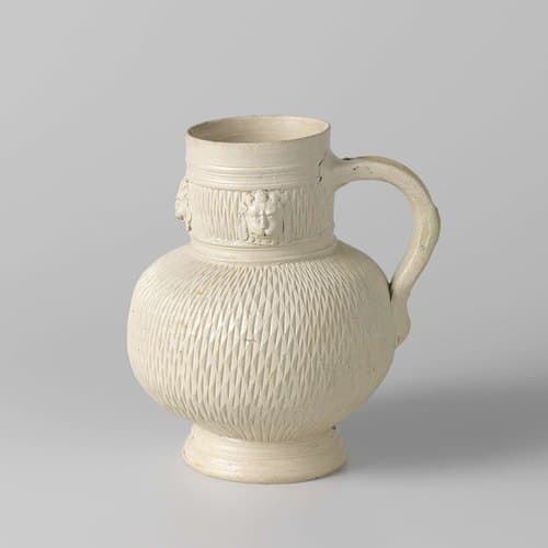 Chip-carved jug by anonymous