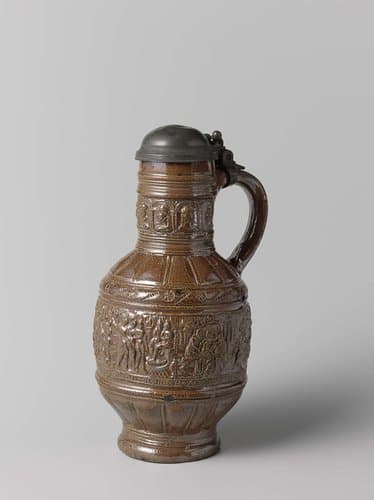 Jug with the story of Susanna by anonymous