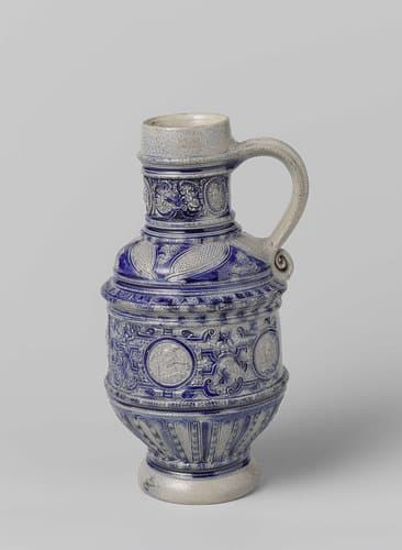Jug with satyrs by anonymous