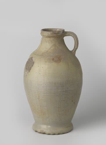 Jug (Bartmann jug) with coats of arms by anonymous