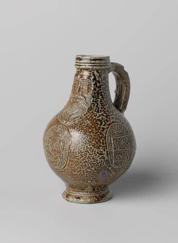 Jug (Bartmann jug) with a coat of arms by anonymous