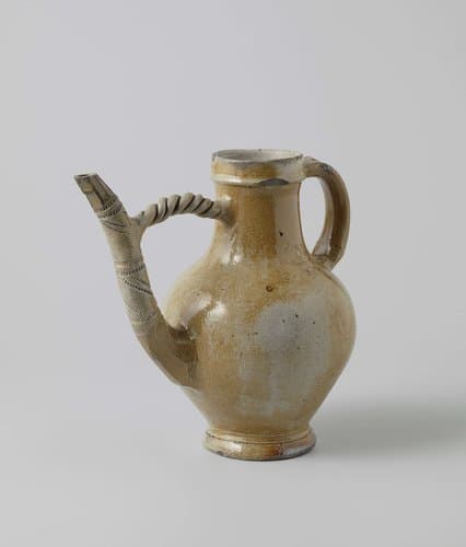 Jug with a long spout by anonymous