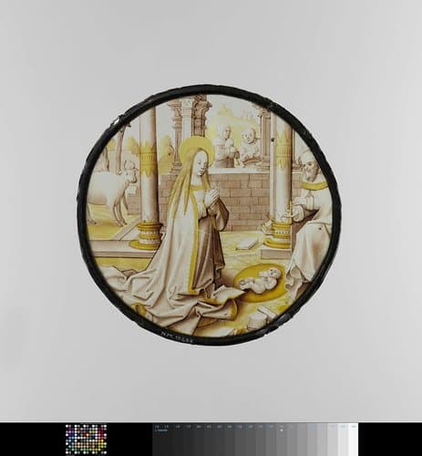 Ruit met de Geboorte van Christus by anonymous
