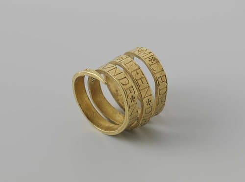 Ring met inscriptie: SIE MOETEN MI LIEDEN UNDE LAETEN LEFEN by anonymous