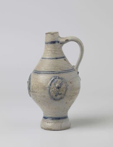 Jug with three coat of arms by anonymous