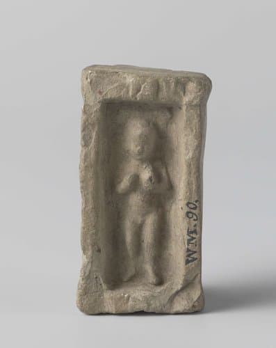 Crib with Christ Child by anonymous