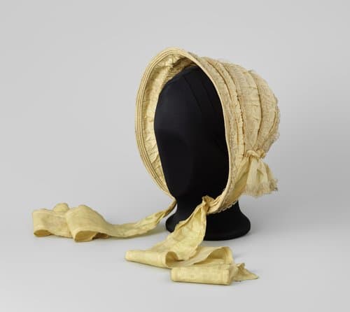 Luifelhoed van gele tafzijde by anonymous