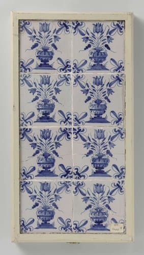 Veld van acht tegels by anonymous