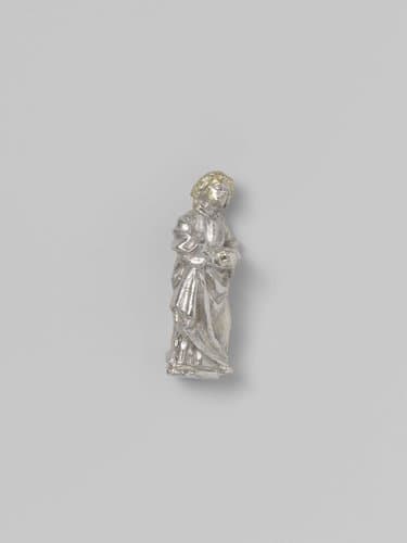 Beeld van gegoten zilver by anonymous