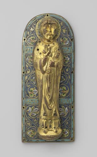 Altaarfragment met voorstelling van Petrus by anonymous