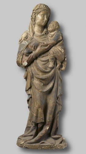 Maria met kind by Jacopo della Quercia