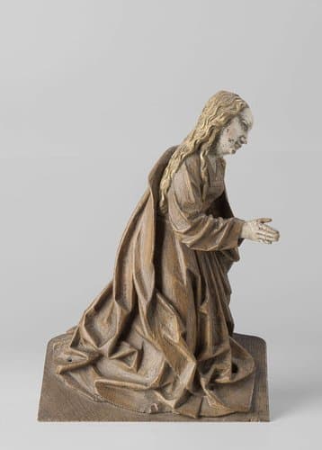 Maria, fragment van een geboorte van Christus by anonymous