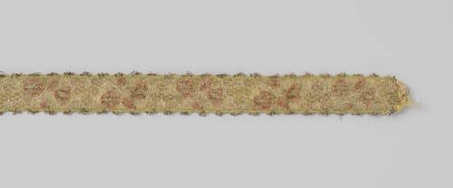 Lint van zijde brokaat by anonymous