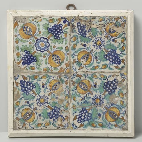 Veld van vier tegels by anonymous
