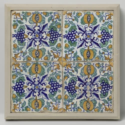 Veld van vier tegels by anonymous