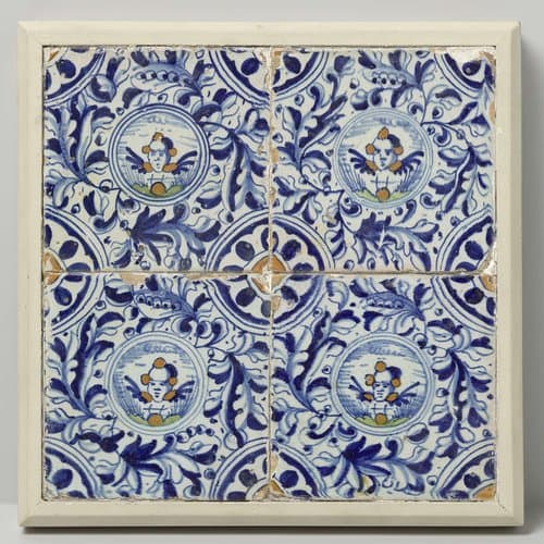 Veld van vier tegels by anonymous