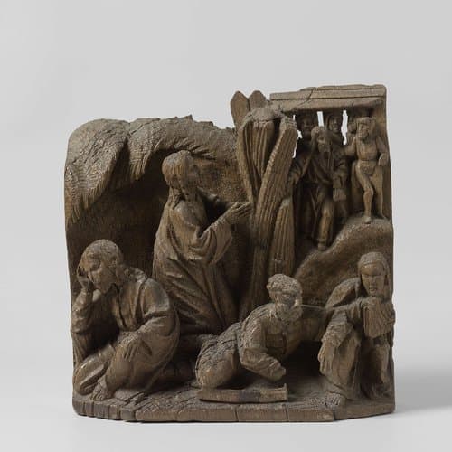 Agony in the Garden, from a Passion Retable by anonymous