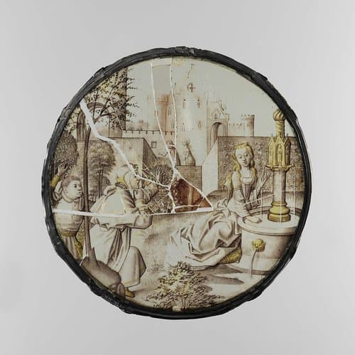 Ruit met Suzanna en de oude mannen by anonymous