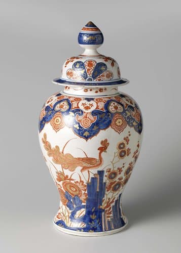 Lidded jar by anonymous