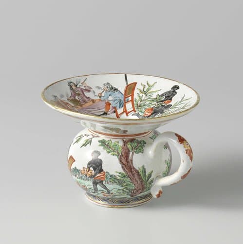 Two spittoons by anonymous
