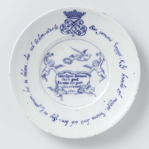 Plate by anonymous