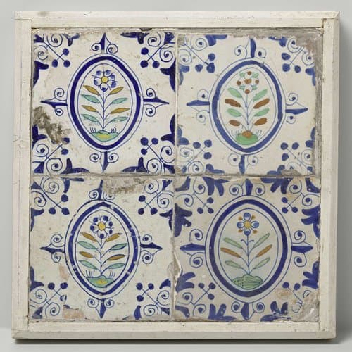Veld van vier tegels by anonymous