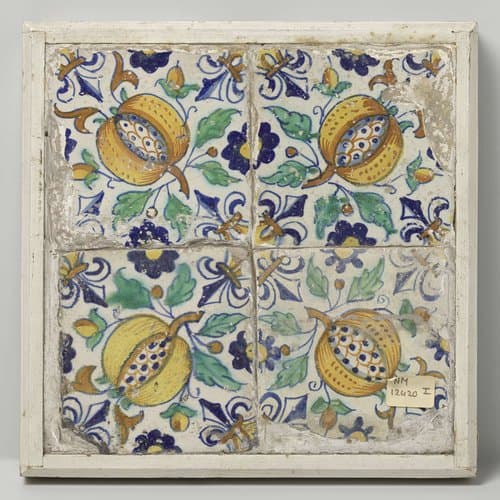 Veld van vier tegels by anonymous