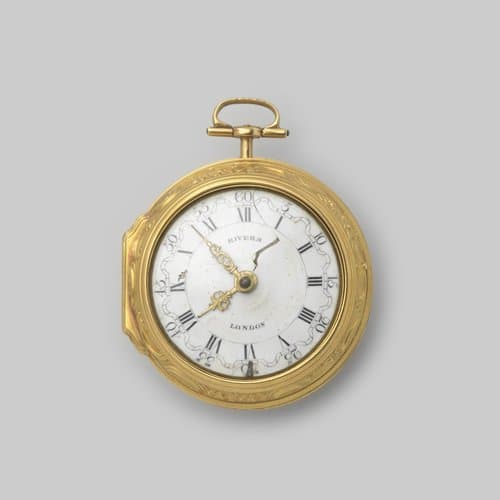Horloge van goud by William Rivers