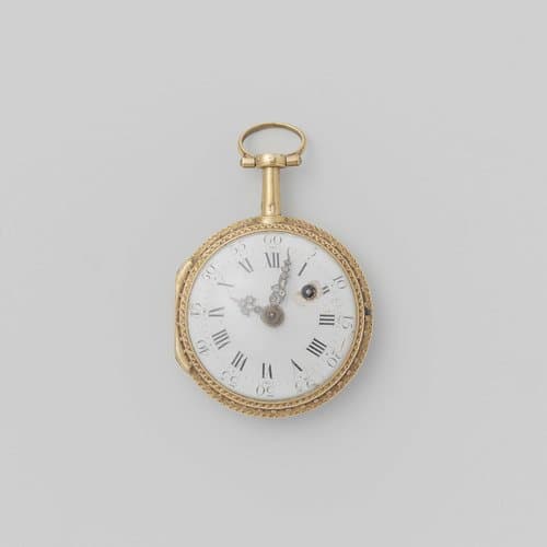 Horloge met spelende dieren