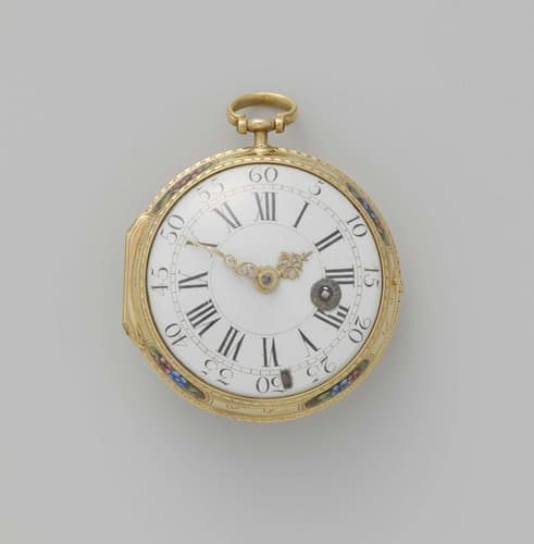 Watch with an Oriental Scene by Pierre le Roy