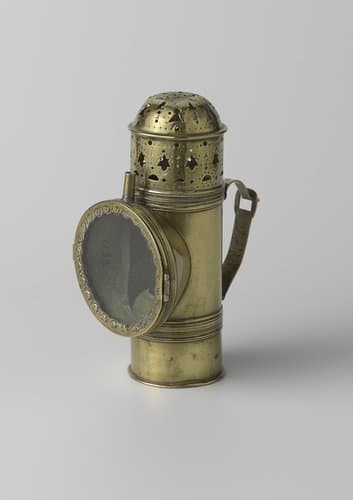 Handlantaarn van messing by anonymous
