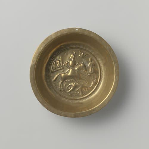 Bekken met de heilige Joris by anonymous