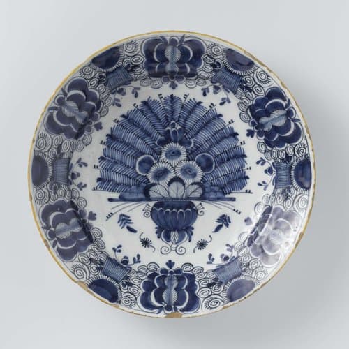 Schotel van faience