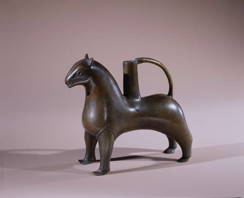 Paard-aquamanile by anonymous