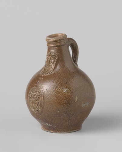 Jug (Bartmann jug) with a coat of arms by anonymous