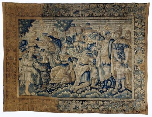 Scène uit het leven van Alexander by anonymous