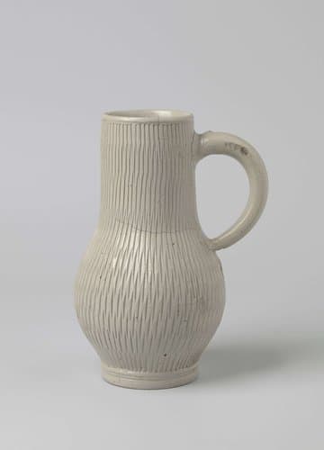 Chip-carved jug by anonymous