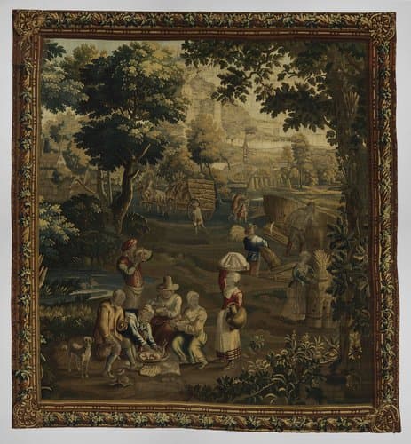 De maaltijd van de oogsters by anonymous