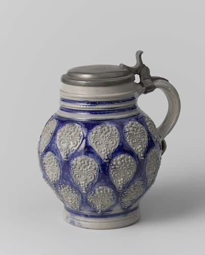 Jug with flower vases by anonymous