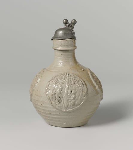 Jug with the fall of man by anonymous