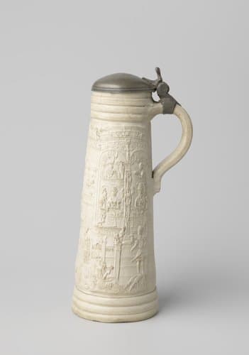 Tankard (schnelle) with scenes from the life of Lazarus by Anno Knütgen
