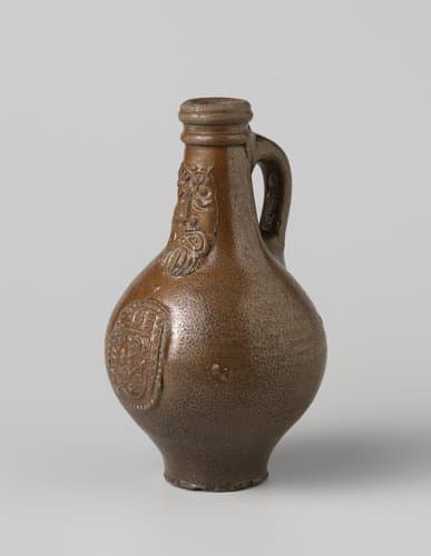 Jug (Bartmann jug) with a coat of arms by anonymous