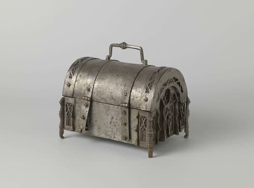 Juwelenkoffer van ijzer by Unknown Artist