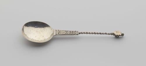Dooplepel van zilver by anonymous